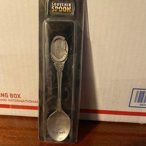 NEW - "MAINE" - Collectible Souvenir Pewter Spoon